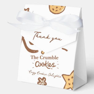 Cozy Cookie Delights  Favor Boxes