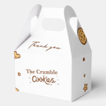Cozy Cookie Delights Favor Boxes