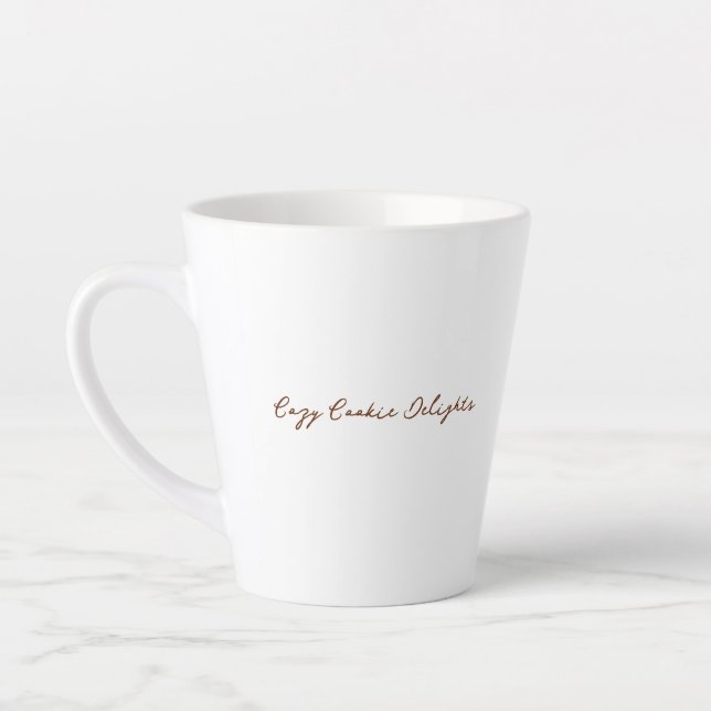 Cozy Cookie Delights Latte Mug (Left)