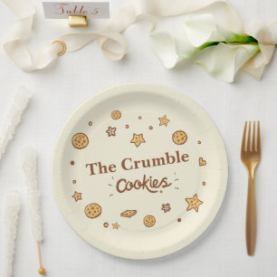 Cozy Cookie Delights Paper Plates