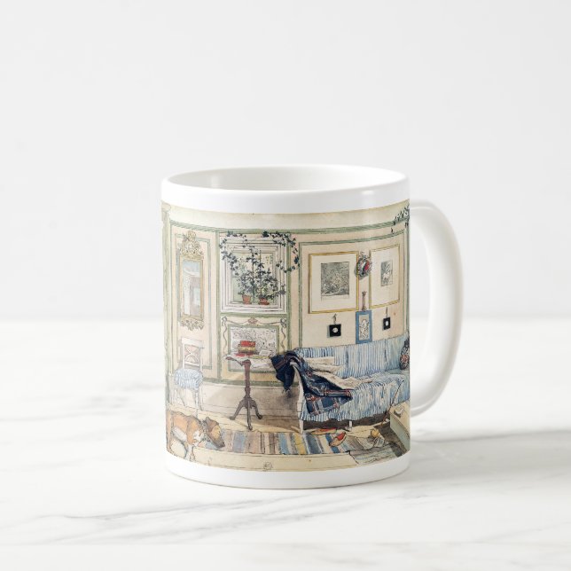 Cozy Corner by Carl Larsson Coffee Mug (Front Right)