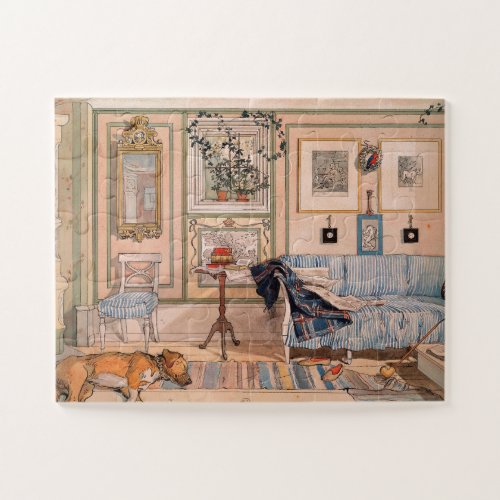 Cozy Corner by Carl Larsson Jigsaw Puzzle