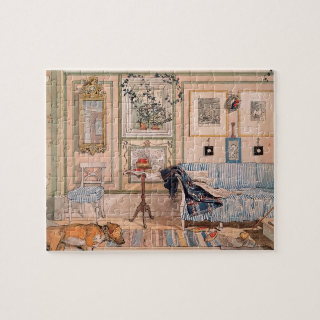 Cozy Corner by Carl Larsson Jigsaw Puzzle (Horizontal)