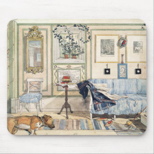 Cozy Corner by Carl Larsson Mouse Pad