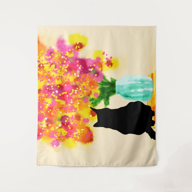 Cozy Corner Charm Tapestry (Front)