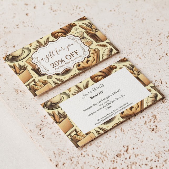 Cozy Cottage Baking Discount Card (Creator Uploaded)