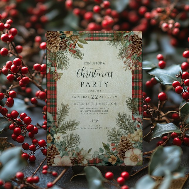 Cozy Cottage Christmas Invitation (Creator Uploaded)