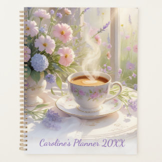 Cozy Cottage Coffee & Wildflowers • Rustic Morning Planner