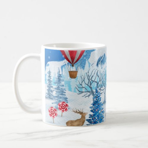 Cozy Cottage In Winter Wonderland Coffee Mug