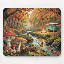 Cozy Cottagecore Campground Vintage Vibes