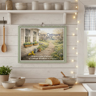Cozy Cottages 2026 – A Watercolor Calendar