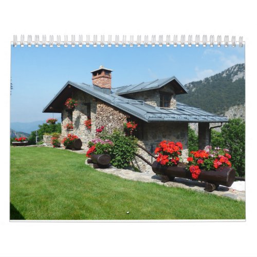 Cozy Cottages and Huts Calendar