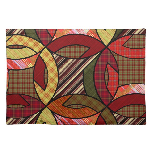 Cozy Country Quilt in Fall Colors CP Placemat (Front)