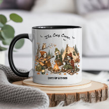 Cozy Coven Skeleton Witches Collection - Camping