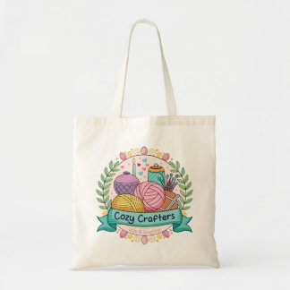 Cozy Crafters Club Tote Bag