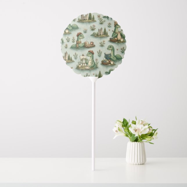 Cozy Cryptids Nessie Loch Ness Monster hobbies  Balloon (In SItu)