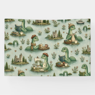 Cozy Cryptids Nessie Loch Ness Monster hobbies Banner