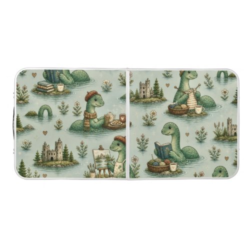 Cozy Cryptids Nessie Loch Ness Monster hobbies Beer Pong Table