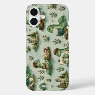 Cozy Cryptids Nessie Loch Ness Monster hobbies iPhone 16 Plus Case