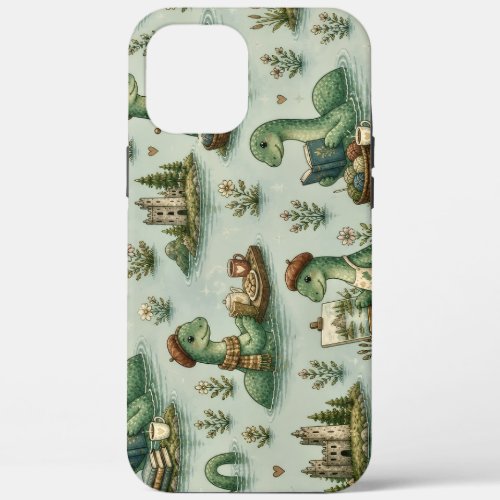 Cozy Cryptids Nessie Loch Ness Monster hobbies  iPhone 12 Pro Max Case