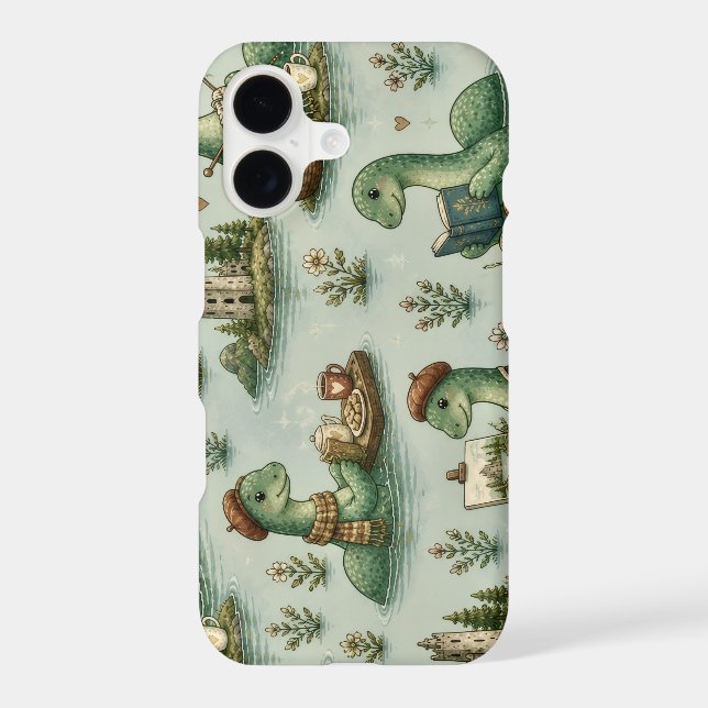 Cozy Cryptids Nessie Loch Ness Monster hobbies  Case-Mate iPhone Case (Back)