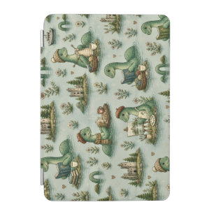 Cozy Cryptids Nessie Loch Ness Monster hobbies iPad Mini Cover
