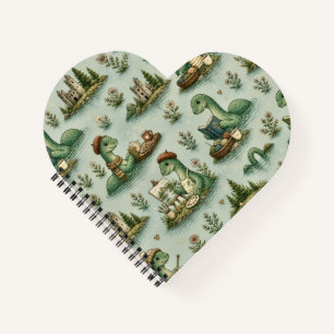 Cozy Cryptids Nessie Loch Ness Monster hobbies  Notebook