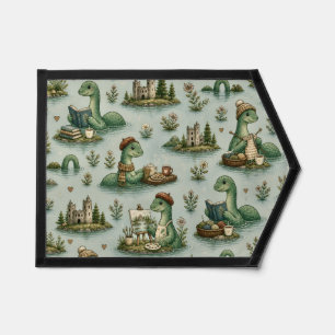 Cozy Cryptids Nessie Loch Ness Monster hobbies  Pennant