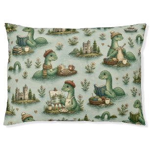Cozy Cryptids Nessie Loch Ness Monster hobbies Pet Bed