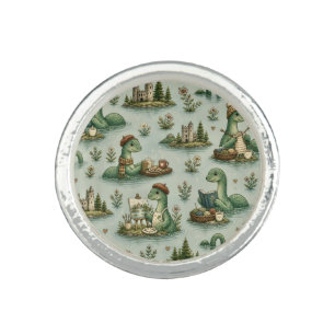 Cozy Cryptids Nessie Loch Ness Monster hobbies Ring
