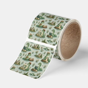 Cozy Cryptids Nessie Loch Ness Monster hobbies  Square Sticker