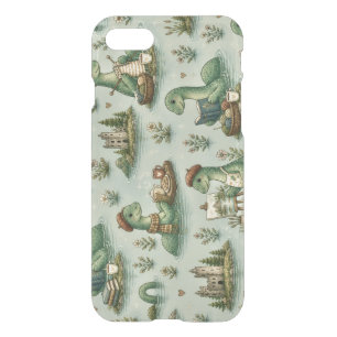 Cozy Cryptids Nessie Loch Ness Monster hobbies iPhone SE/8/7 Case