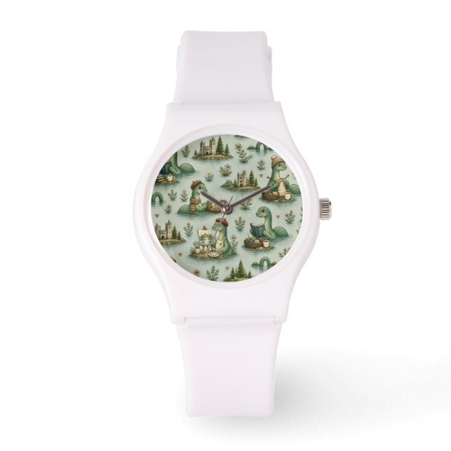 Cozy Cryptids Nessie Loch Ness Monster hobbies  Watch (Front)