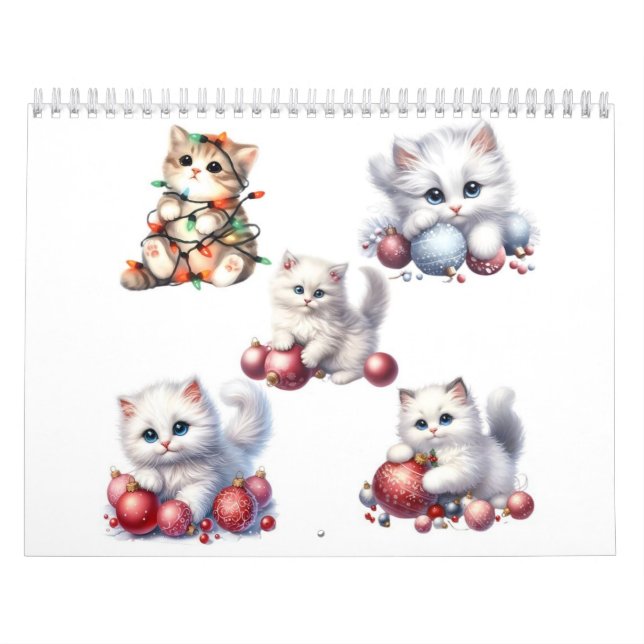Cozy Cute Christmas Cats Countdown Calendar 2026 (Cover)