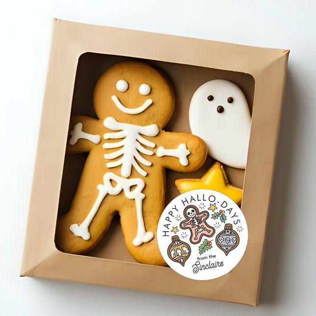 Cozy Cute Halloween Christmas Envelope Seal (Creator Uploaded)