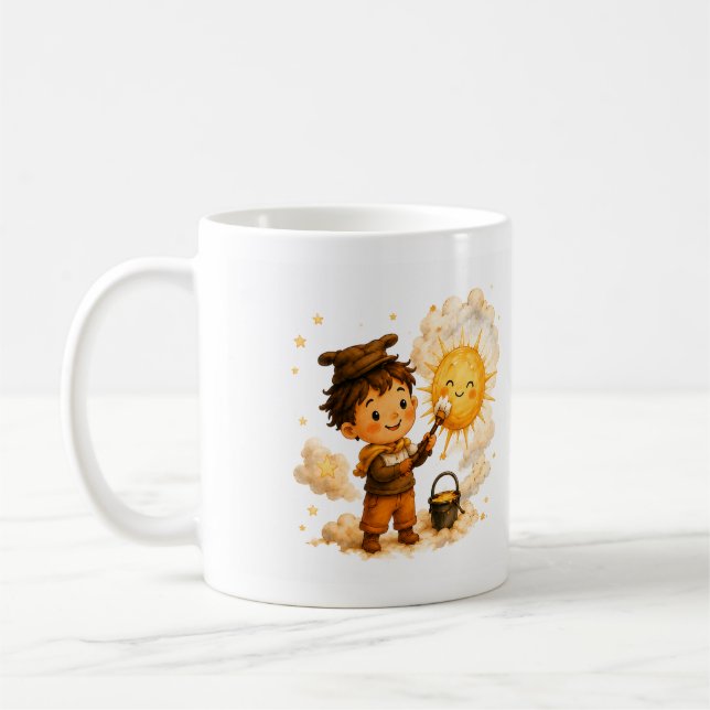 Cozy Cute Sun Workshop Coffee Cup (Left)