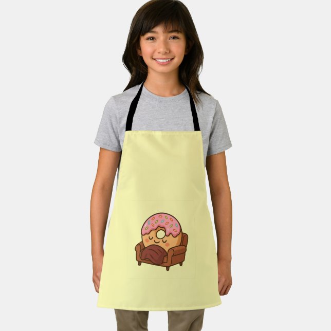 Cozy Donut Nap Apron (Insitu)