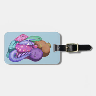 Cozy Dragon Luggage Tag