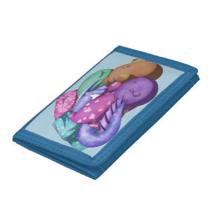 Cozy Dragon Tri-fold Wallet