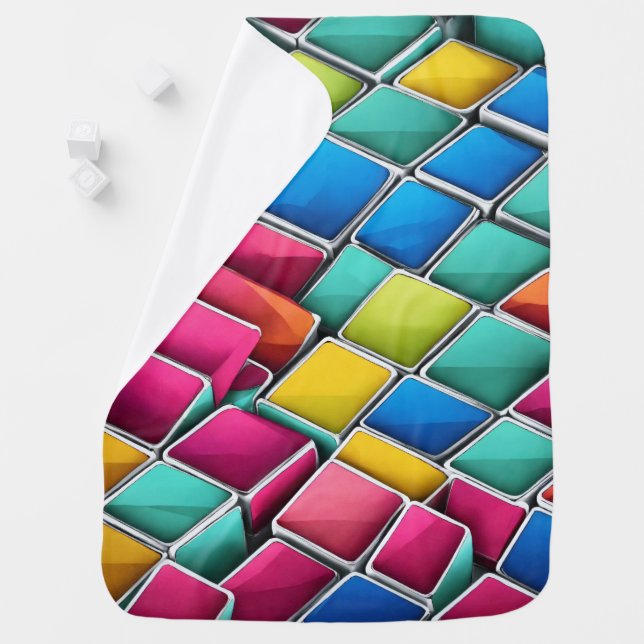 "Cozy Dreamland Baby Blanket (In Situ)