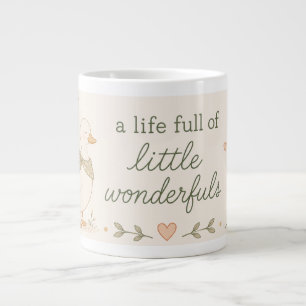 Cozy Duck “Little Wonderfuls” Mug – Soft Aesthetic