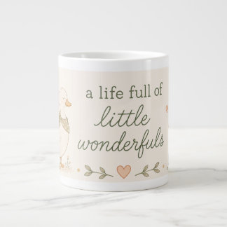 Cozy Duck “Little Wonderfuls” Mug – Soft Aesthetic