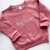 Cozy Embroidered Child's Name Sweatshirt (Front)