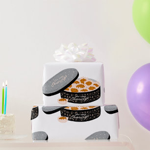 Cozy Evenings Muffin Tin Wrapping Paper