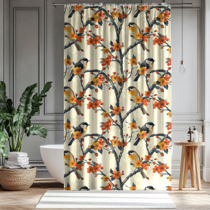 Cozy Fall Curtain Vintage Gift for Grandparent Duo