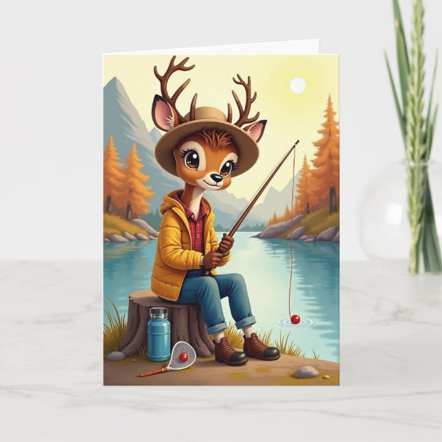 Cozy Fall Fathers Day Card (Front)