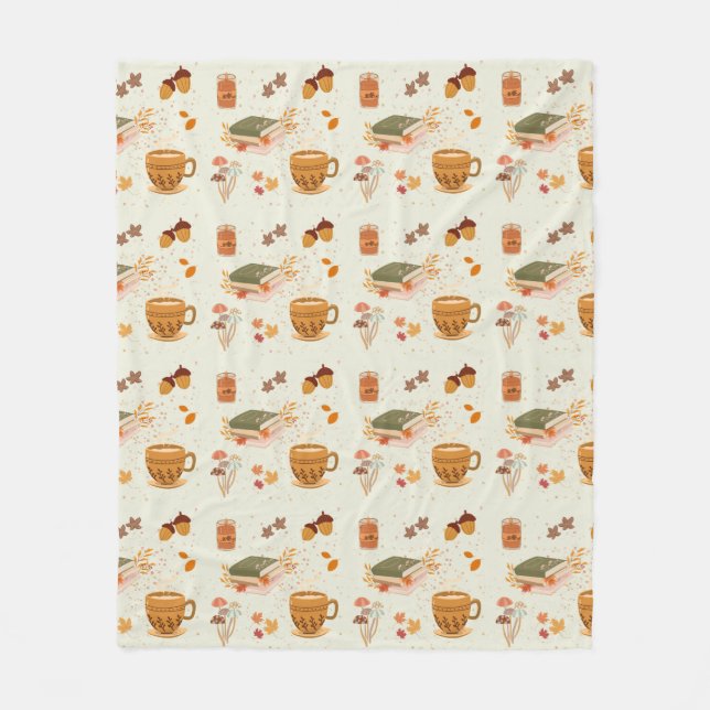  Cozy Fall Fleece Blanket (Front)