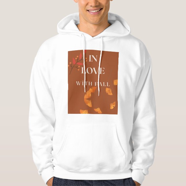 Cozy Fall Hoodie | In Love With Fall Design  (Front)