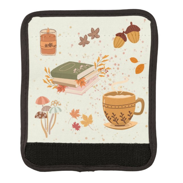  Cozy Fall Luggage Handle Wrap (Front)