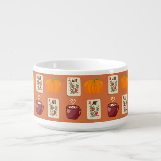Cozy Fall Mahjong Bowl